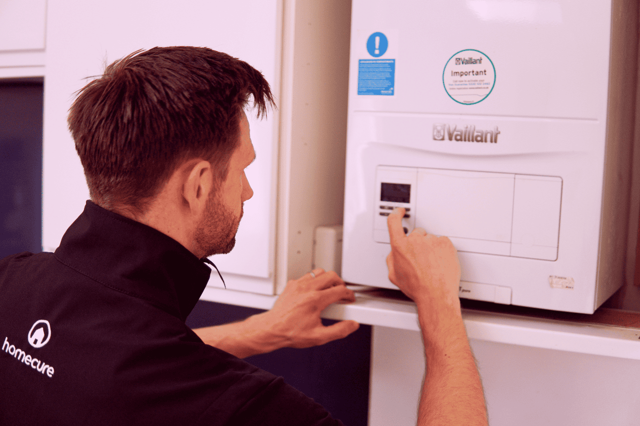 Homecure Engineer Providing Emergency Heating Services in London